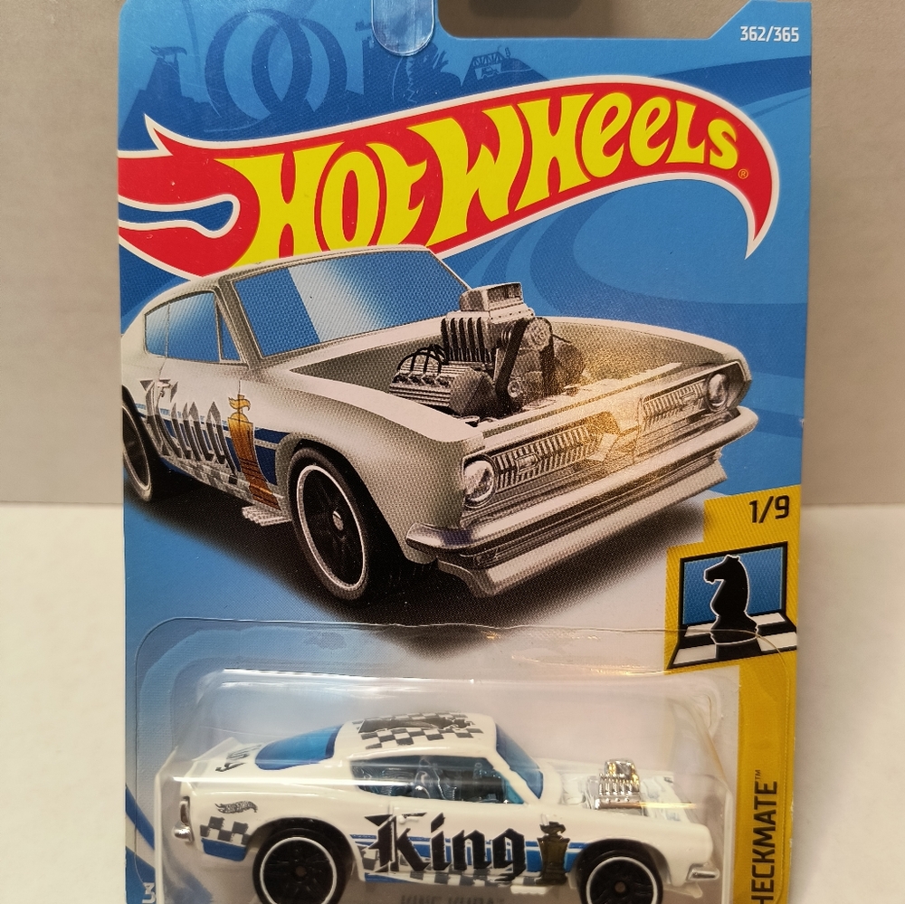 D13 Hot Wheels king Kuda plus shipping protector